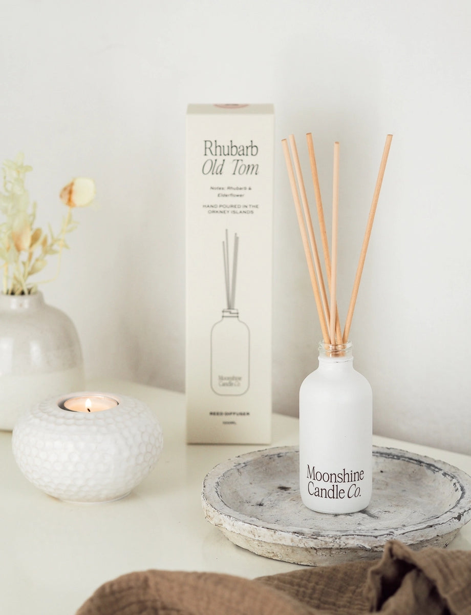 Rhubarb Old Tom Reed Diffuser – Moonshine Candle Co.