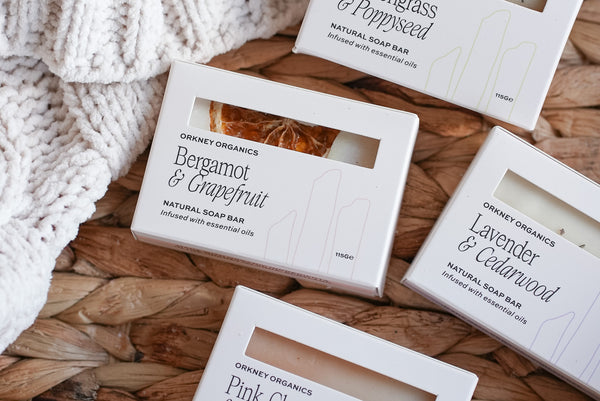 Bergamot & Grapefruit Organic Soap Bar