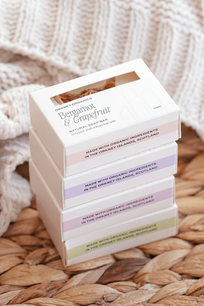 Bergamot & Grapefruit Organic Soap Bar