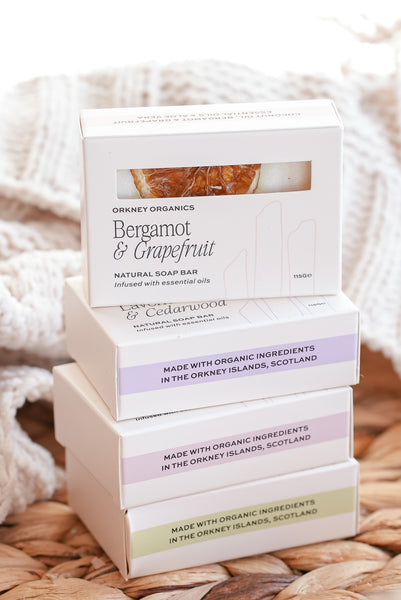 Bergamot & Grapefruit Organic Soap Bar