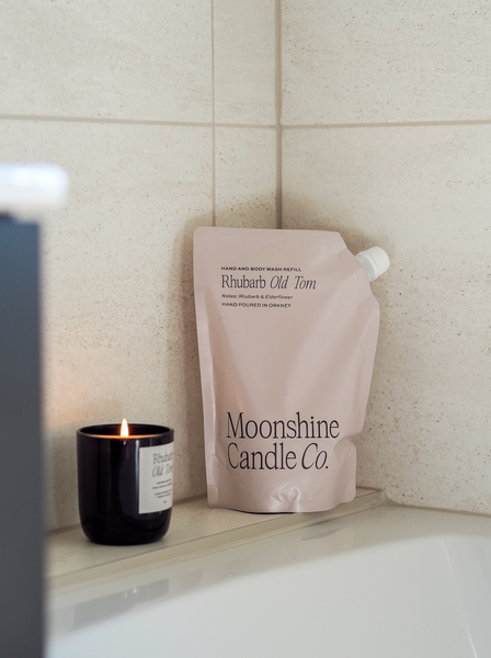 Rhubarb Old Tom Hand + Body Wash Refill Pouch