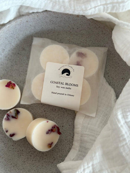Coastal Blooms wax melts - Moonshine Candle Co.
