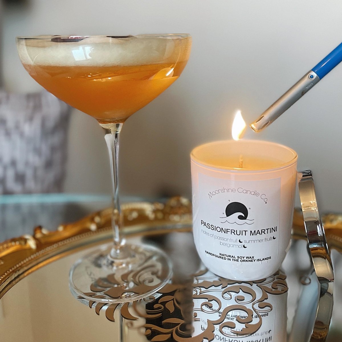 TEA LIGHT PROFUMATE PASSION FRUIT MARTINI