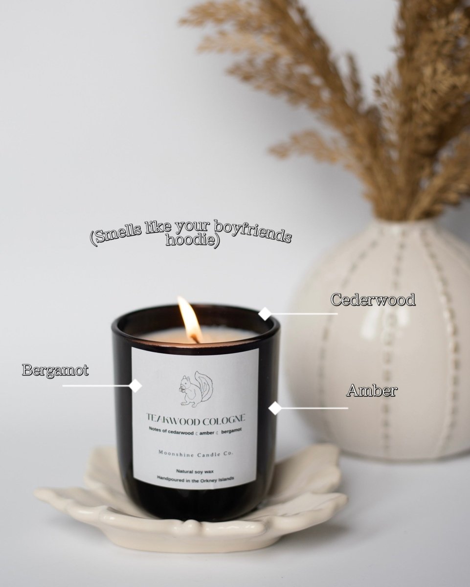 Teakwood Cologne (Boyfriend's Hoodie) – Moonshine Candle Co.