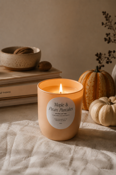 Maple and Pecan Pancakes Soy Candle