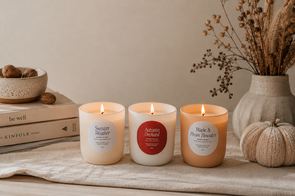 Maple and Pecan Pancakes Soy Candle