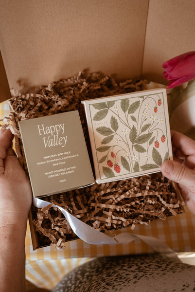 Happy Valley Candle + Matches Gift Box