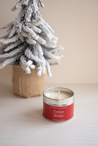 Festive Berries Mini Candle