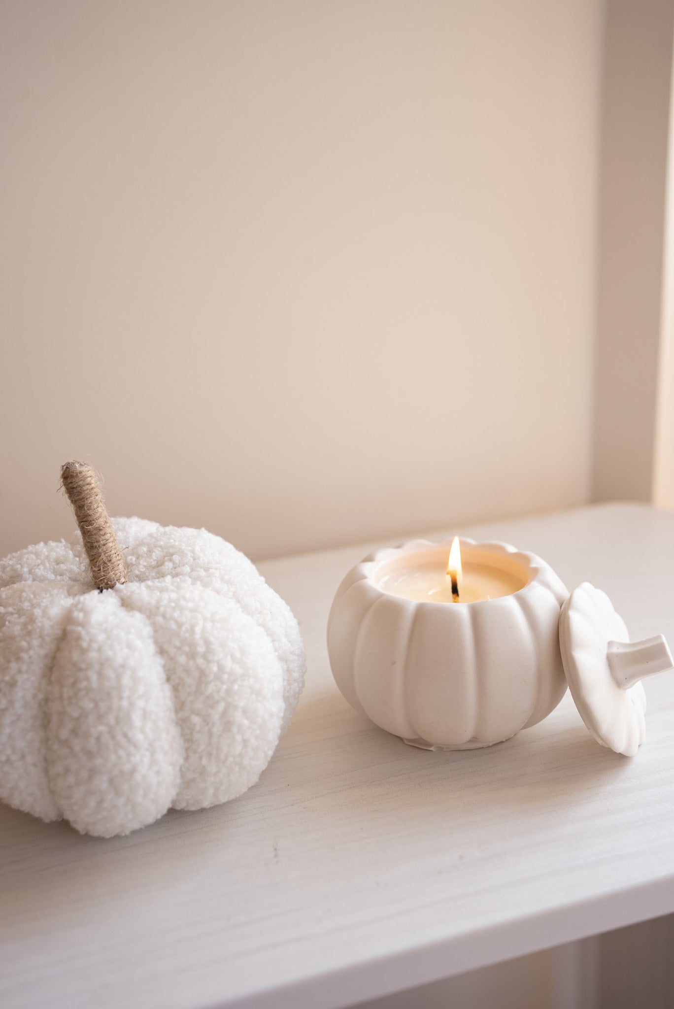 Speckled Handcrafted Pumpkin Candle - PRE ORDER shipped Aug 30th