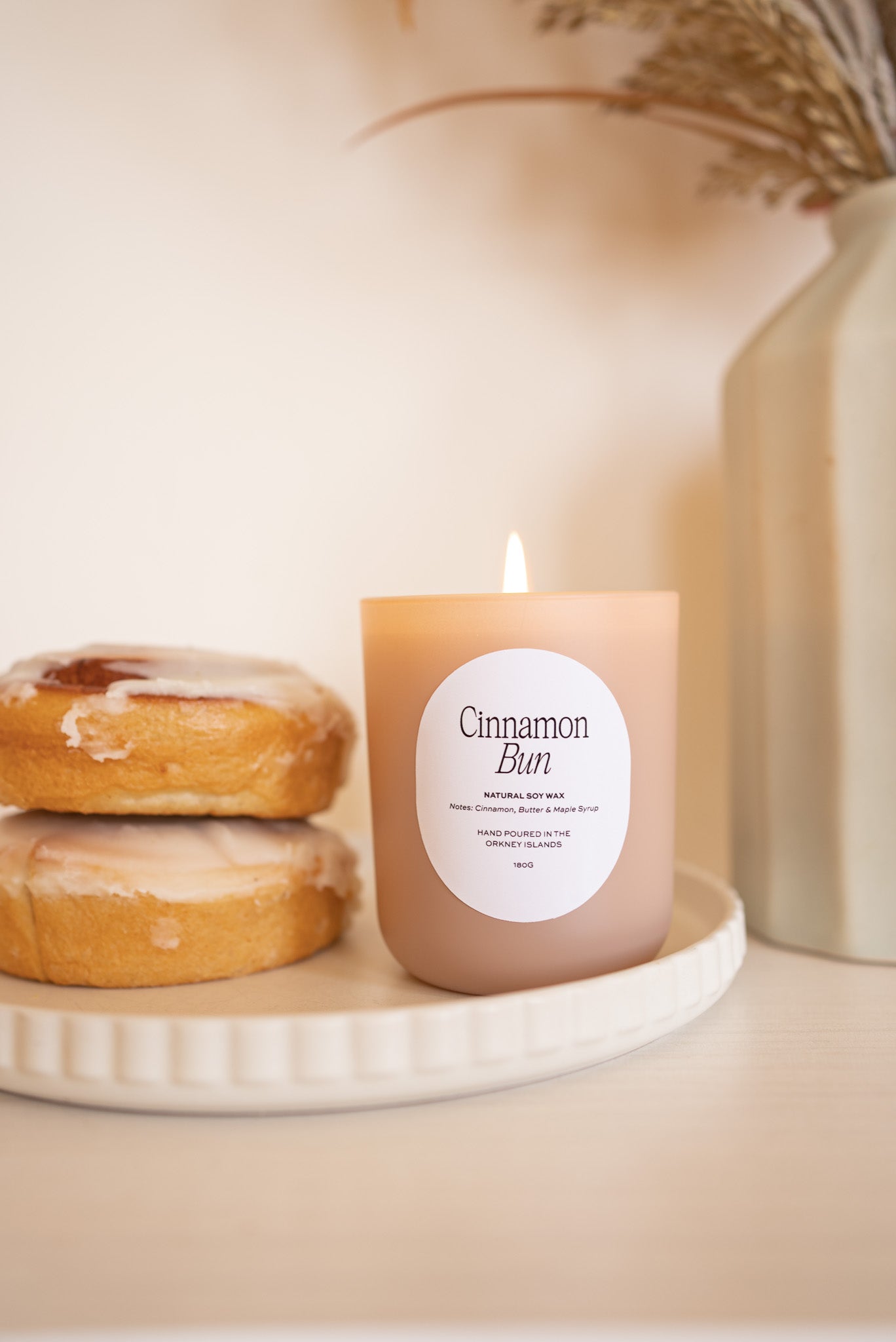 Cinnamon Bun Soy Candle