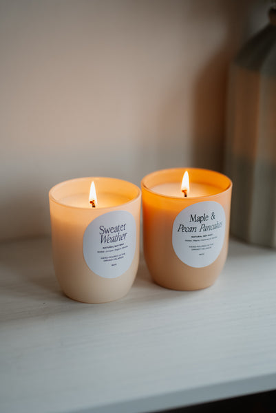 Maple and Pecan Pancakes Soy Candle