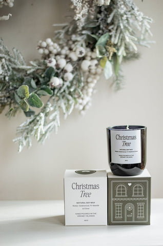 Christmas Tree Soy Candle - Moonshine Candle Co.