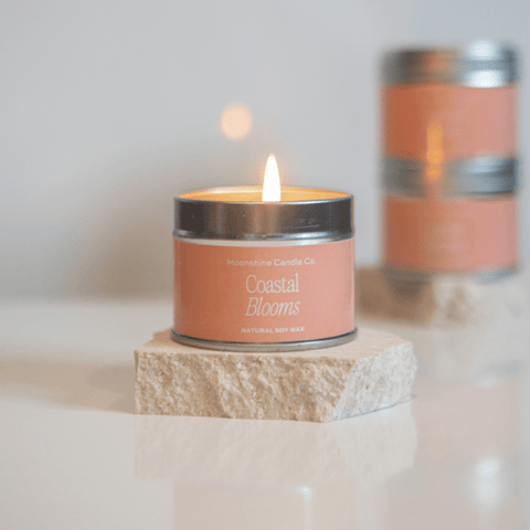 Coastal Blooms Soy Candle - Hand poured in Orkney - Moonshine Candle Co.