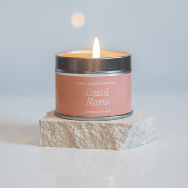 Coastal Blooms Soy Candle - Hand poured in Orkney - Moonshine Candle Co.