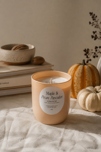 Maple and Pecan Pancakes Soy Candle