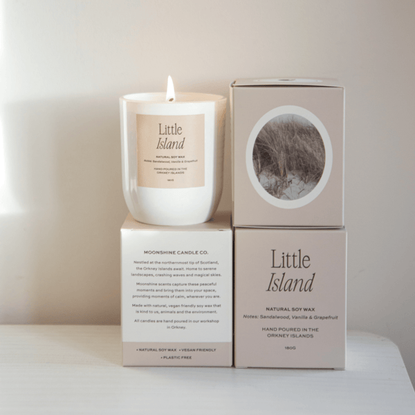 Little Island Luxury Soy Candle - Moonshine Candle Co.