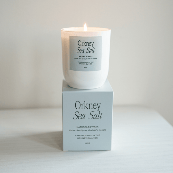 Orkney Sea Salt Luxury Soy Candle - Moonshine Candle Co.