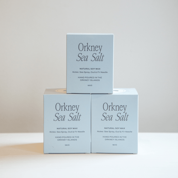 Orkney Sea Salt Luxury Soy Candle - Moonshine Candle Co.