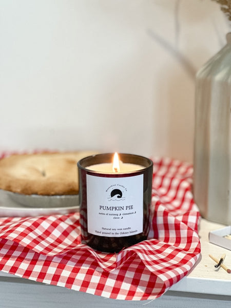 Pumpkin Pie Soy Candle - Moonshine Candle Co.