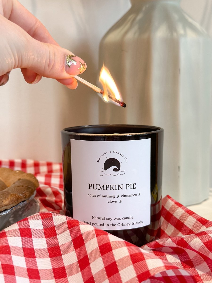 Pumpkin Pie Soy Candle - Moonshine Candle Co.