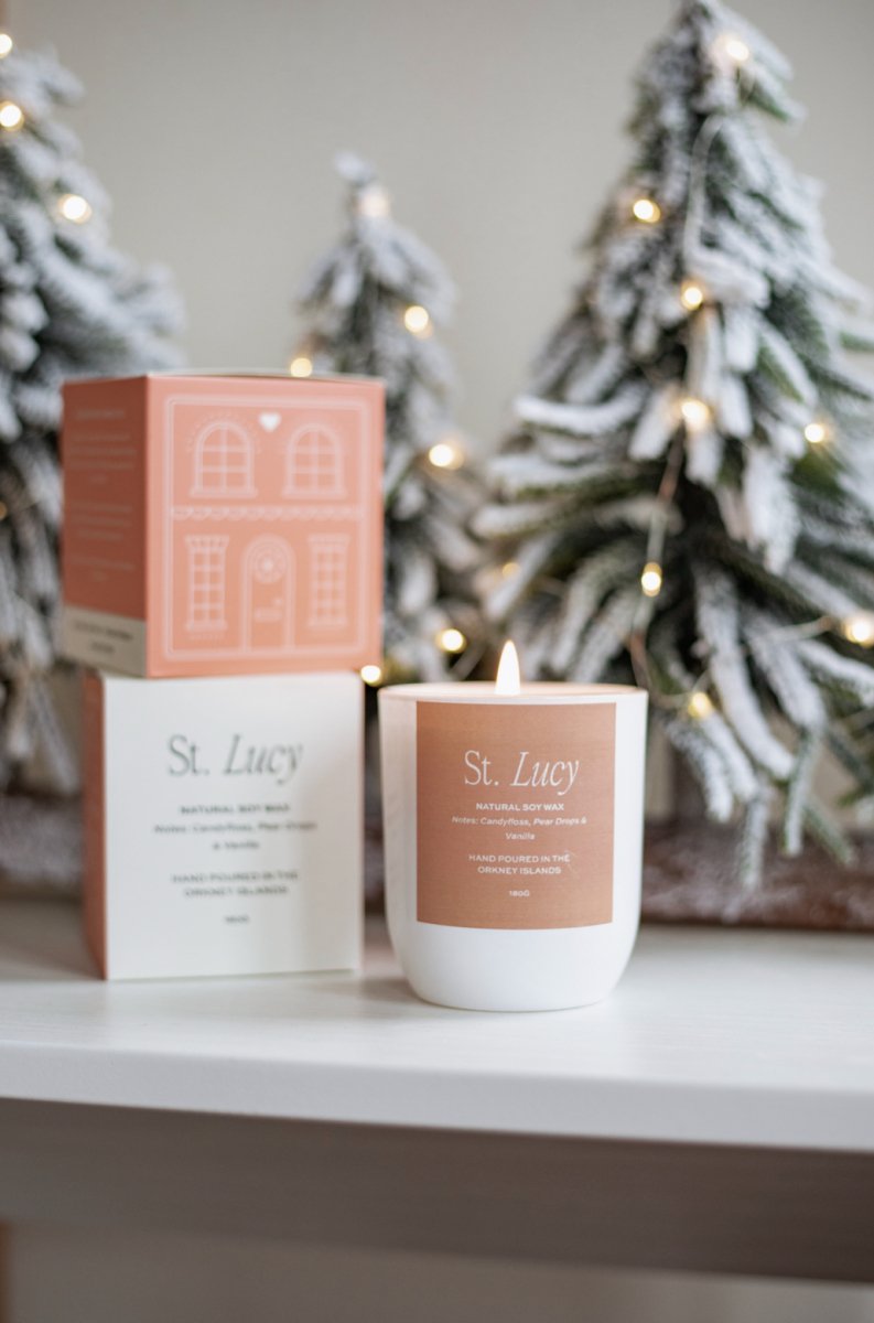 St. Lucy Soy Candle - Moonshine Candle Co.