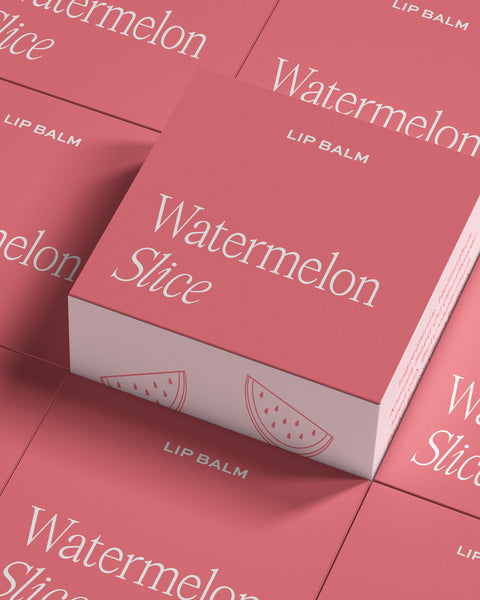 Watermelon Slice Lip Balm