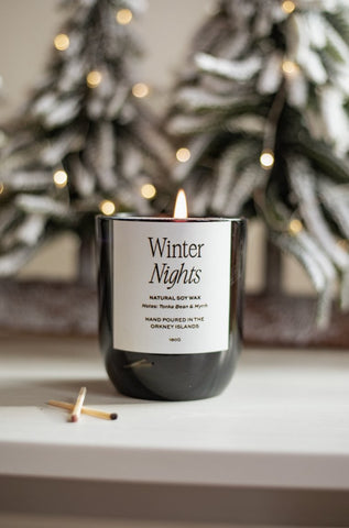 Winter Nights candle - Moonshine Candle Co.