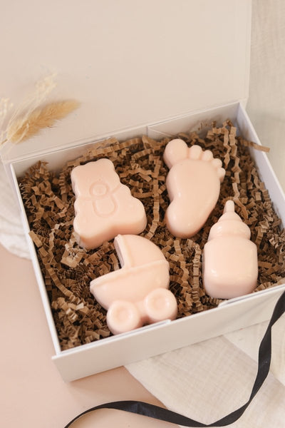 Baby wax melts (Pink) - Moonshine Candle Co.
