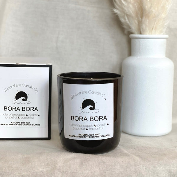 Bora Bora Luxury Soy Candle - Moonshine Candle Co.