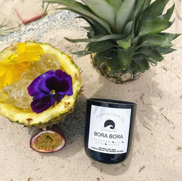 Bora Bora Luxury Soy Candle - Moonshine Candle Co.
