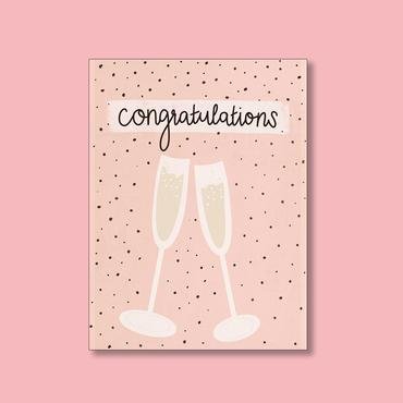 Congratulations Greetings Card - Moonshine Candle Co.