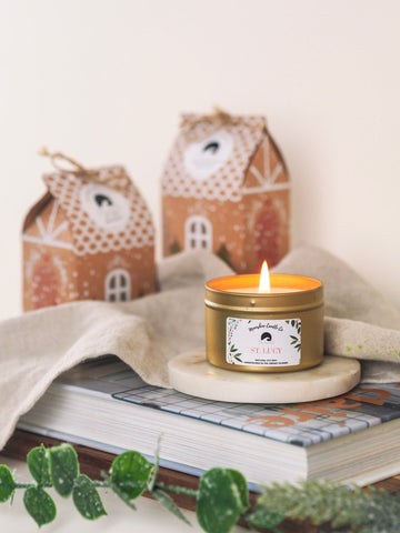 Festive Mini Soy Candles (VARIOUS SCENTS) - Moonshine Candle Co.