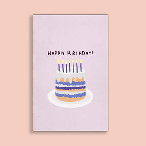 Happy Birthday Greetings Card - Moonshine Candle Co.