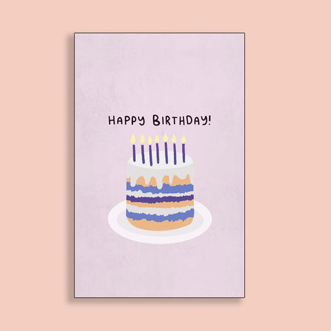 Happy Birthday Greetings Card - Moonshine Candle Co.
