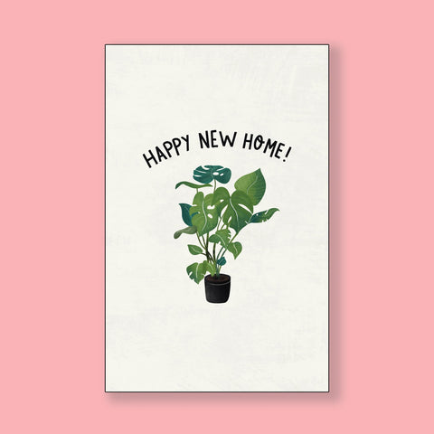 Happy New Home | Greetings Card - Moonshine Candle Co.