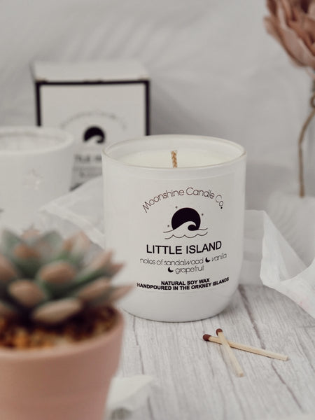 Little Island Luxury Soy Candle - Moonshine Candle Co.