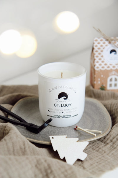 St. Lucy Soy Candle - Moonshine Candle Co.