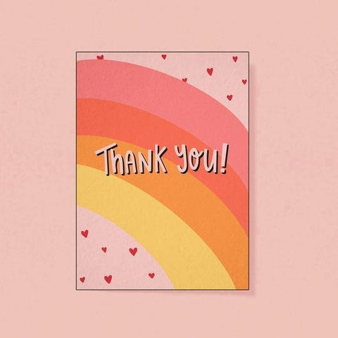 Thank you! Greetings Card - Moonshine Candle Co.