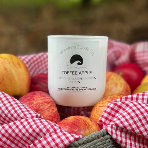 Toffee Apple Luxury Soy Candle - Moonshine Candle Co.