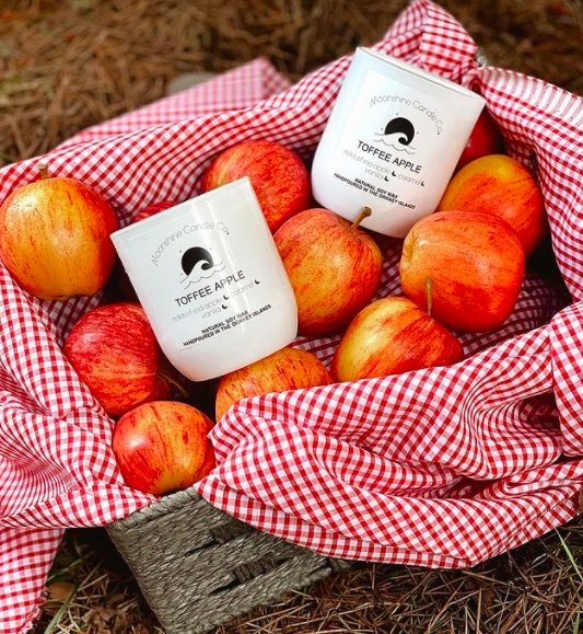 Toffee Apple Luxury Soy Candle - Moonshine Candle Co.